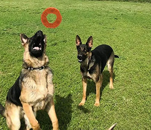 Juguetes para masticar perros GUCHO duraderos para masticadores agresivos. Garantía de reemplazo de por vida. Juguetes para perros indestructibles, juguetes de goma para masticar para perros medianos y grandes, juguetes de entrenamiento perfecto para dent