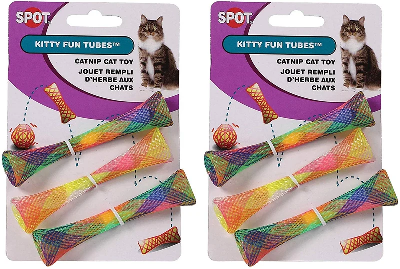 Spot Cat or Kitten Colorful Fun Tubos