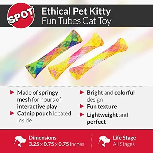 Spot Cat or Kitten Colorful Fun Tubos