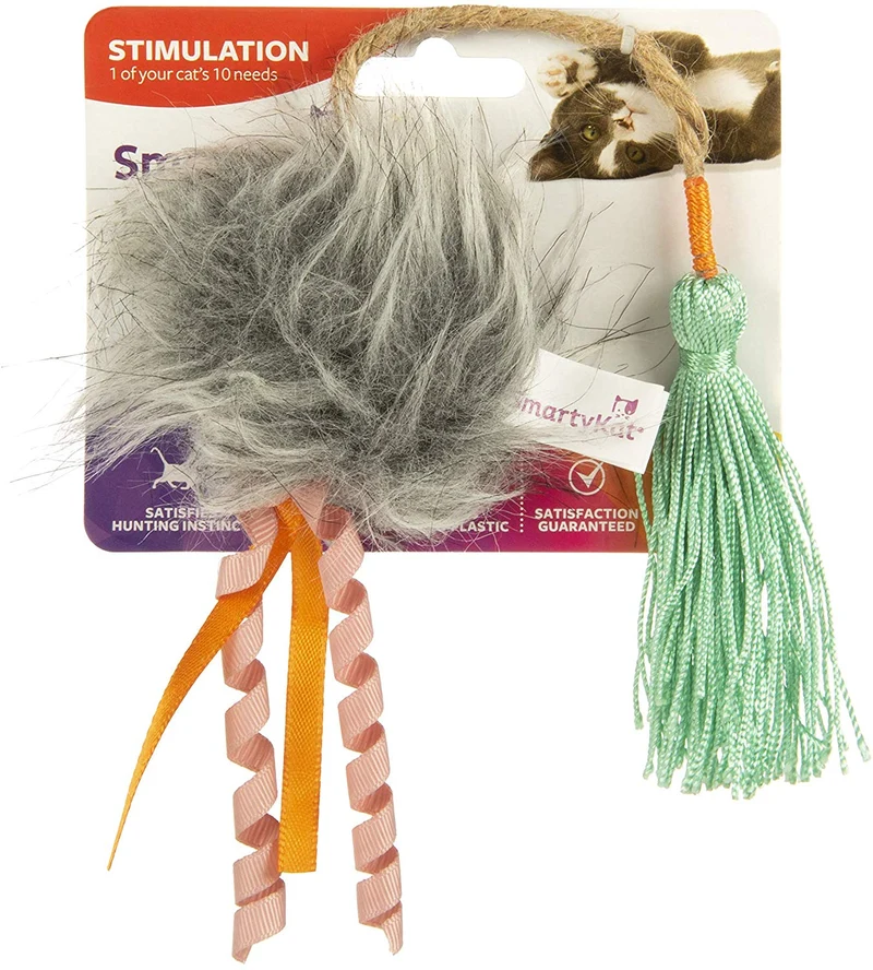 SmartyKat - Pelota y borla para gato