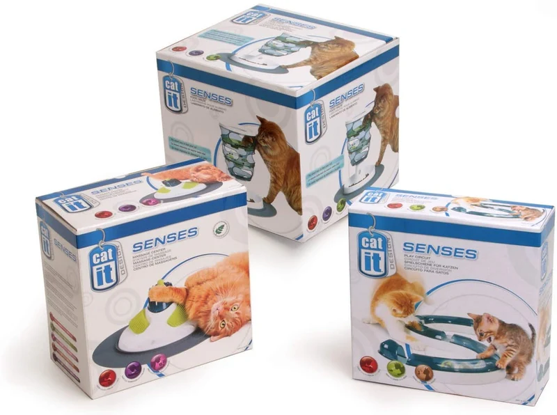 Diseño Catit Senses circuito de juego, paquete