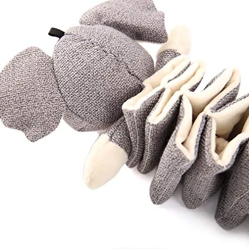 HIPET Juguetes para Perro Crinkle Juguetes para Perro Animal de peluche con Pie de Felpa y Capa Impermeable