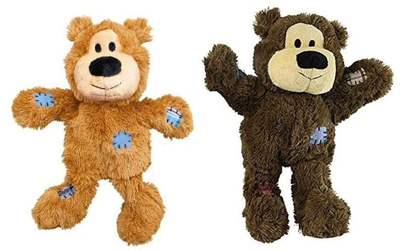 Wild Knots Bears Durable Dog Toys Size:Med/Large Pack of 2
