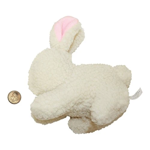 Peluche en diseño de conejo, de forro polar, para perros