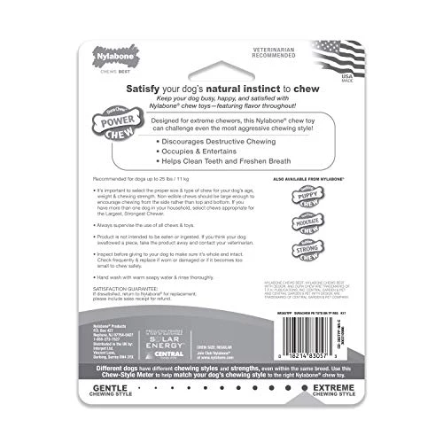 Combo de paquetes de masticación Nylabone Dura