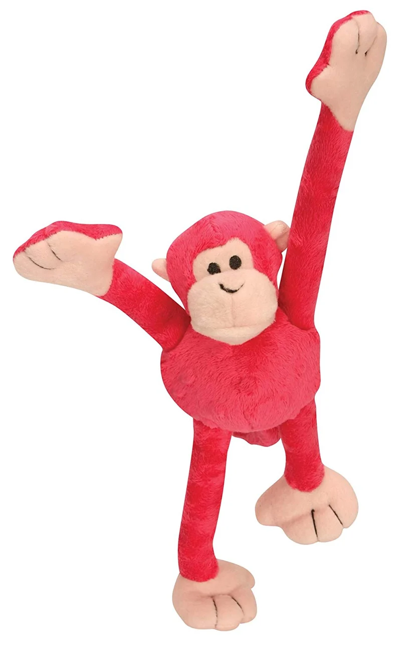 goDog Crazy Tugs Sasquatches with Chew Guard Technology Tough Plush Dog Toy