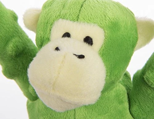 goDog Crazy Tugs Sasquatches with Chew Guard Technology Tough Plush Dog Toy