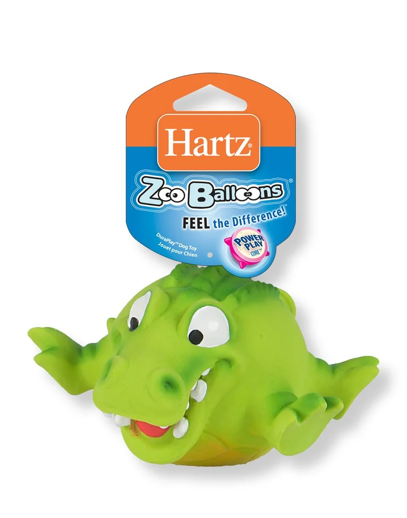 ley-hartz Zoo Globos Dog Toy (colores/estilos varían)