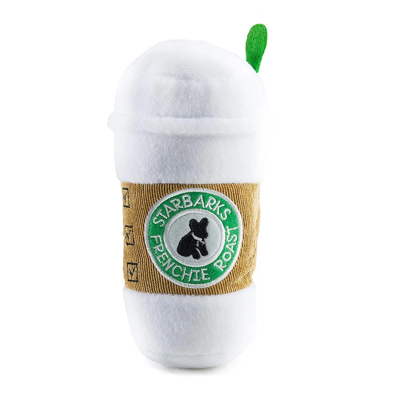 Haute Diggity Dog Starbarks Coffee Collection | Juguetes para perros de peluche chirriantes únicos – Cafeína canina que tu perro puede manejar.