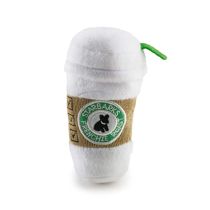 Haute Diggity Dog Starbarks Coffee Collection | Juguetes para perros de peluche chirriantes únicos – Cafeína canina que tu perro puede manejar.