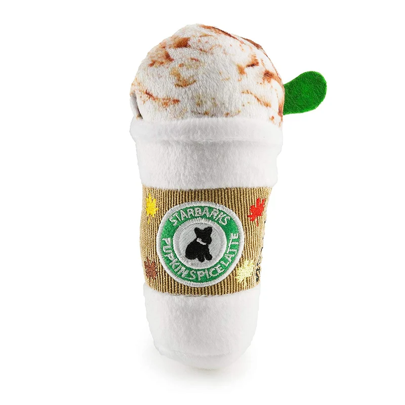 Haute Diggity Dog Starbarks Coffee Collection | Juguetes para perros de peluche chirriantes únicos – Cafeína canina que tu perro puede manejar.
