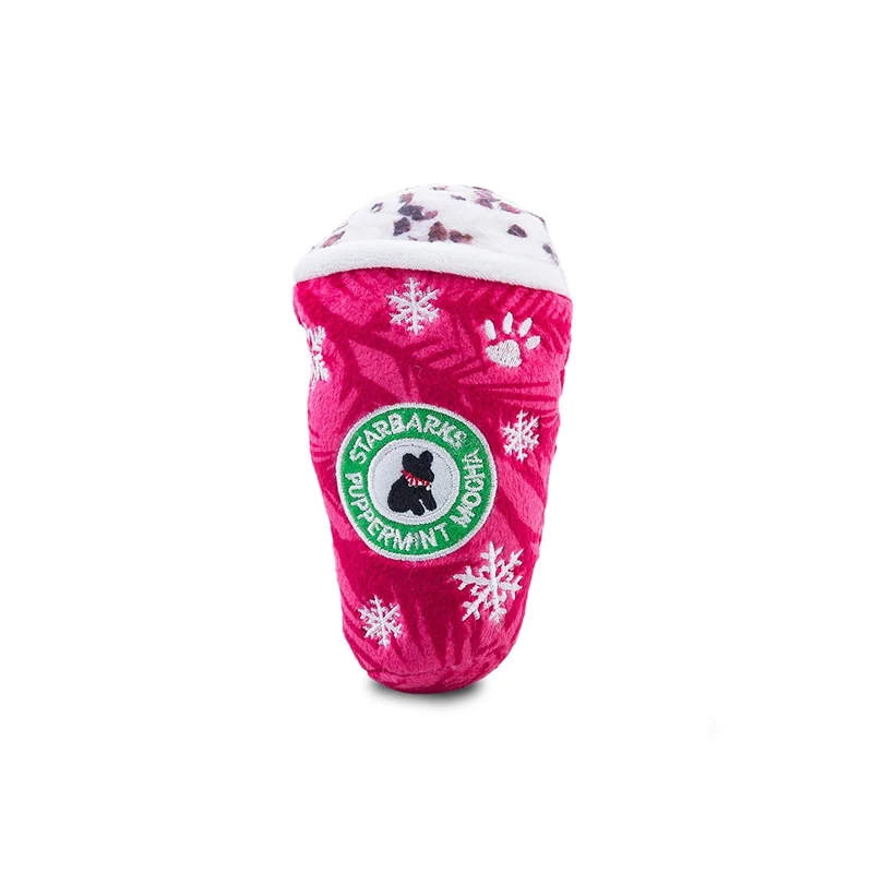 Haute Diggity Dog Starbarks Coffee Collection | Juguetes para perros de peluche chirriantes únicos – Cafeína canina que tu perro puede manejar.