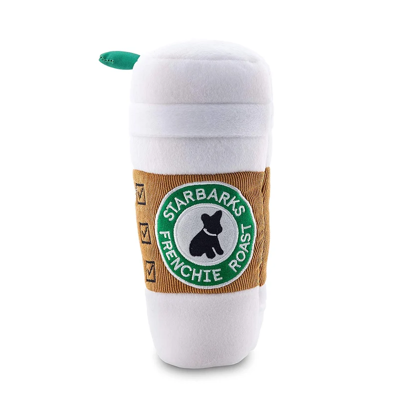 Haute Diggity Dog Starbarks Coffee Collection | Juguetes para perros de peluche chirriantes únicos – Cafeína canina que tu perro puede manejar.