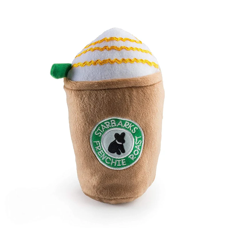 Haute Diggity Dog Starbarks Coffee Collection | Juguetes para perros de peluche chirriantes únicos – Cafeína canina que tu perro puede manejar.