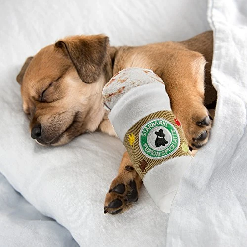 Haute Diggity Dog Starbarks Coffee Collection | Juguetes para perros de peluche chirriantes únicos – Cafeína canina que tu perro puede manejar.