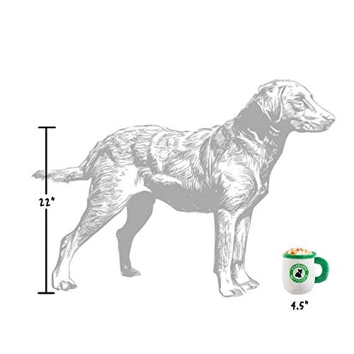 Haute Diggity Dog Starbarks Coffee Collection | Juguetes para perros de peluche chirriantes únicos – Cafeína canina que tu perro puede manejar.