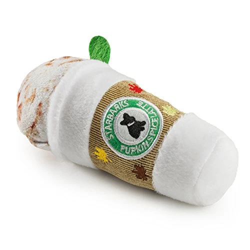 Haute Diggity Dog Starbarks Coffee Collection | Juguetes para perros de peluche chirriantes únicos – Cafeína canina que tu perro puede manejar.