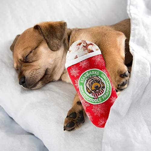 Haute Diggity Dog Starbarks Coffee Collection | Juguetes para perros de peluche chirriantes únicos – Cafeína canina que tu perro puede manejar.