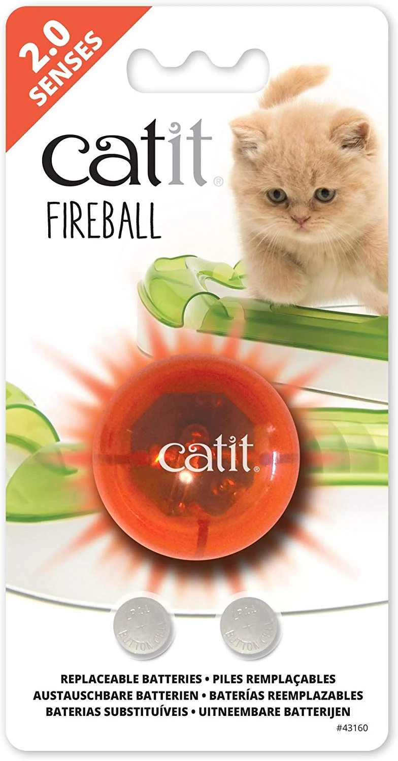 Pelota de fuego para gatos Senses 2.0 de Catit