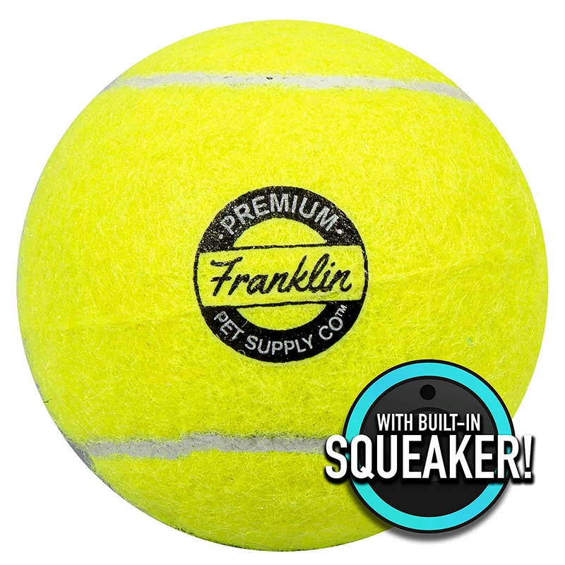 Franklin Pet Supply - Juguete para recoger perros, lanzador de pelotas de tenis, juego con tu perro, lanzador de pelotas de perro