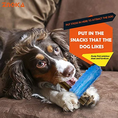 ZNOKA Pet Products Arctic Freeze Fetch Food Cooling Teether Chew Toy