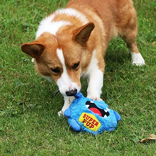 Petbobi Automatic Dog Toys Interactive Plush Giggle Ball Shake Squeak Crazy Bouncer Toys Exercise Electronic Toy for Puppy Motorized Entertainment for Pets