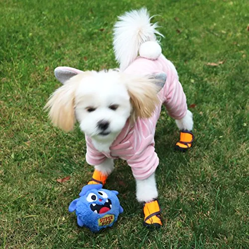 Petbobi Automatic Dog Toys Interactive Plush Giggle Ball Shake Squeak Crazy Bouncer Toys Exercise Electronic Toy for Puppy Motorized Entertainment for Pets