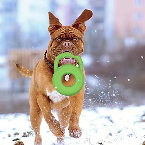 LECHONG Juguetes para masticar para perros de 13 pulgadas, forma de hueso, juguetes para perros extra grandes con diseño convexo, juguete fuerte para masticadores agresivos, limpieza de dientes para perros medianos y grandes