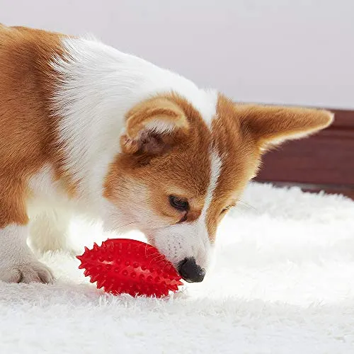 EETOYS K9 Max Juguetes para perros duraderos para masticadores agresivos, reemplazo de por vida garantizado, no tóxico, de goma TPE, dispensador de golosinas, bola para perros pequeños y medianos
