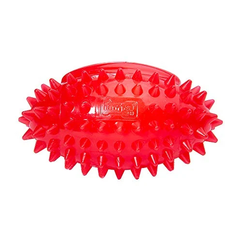 EETOYS K9 Max Juguetes para perros duraderos para masticadores agresivos, reemplazo de por vida garantizado, no tóxico, de goma TPE, dispensador de golosinas, bola para perros pequeños y medianos
