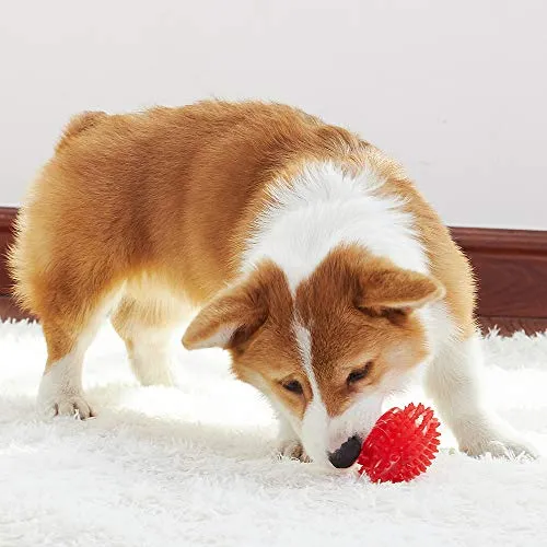 EETOYS K9 Max Juguetes para perros duraderos para masticadores agresivos, reemplazo de por vida garantizado, no tóxico, de goma TPE, dispensador de golosinas, bola para perros pequeños y medianos