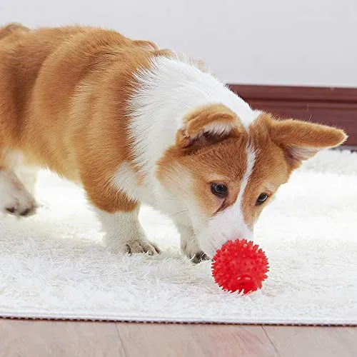 EETOYS K9 Max Juguetes para perros duraderos para masticadores agresivos, reemplazo de por vida garantizado, no tóxico, de goma TPE, dispensador de golosinas, bola para perros pequeños y medianos