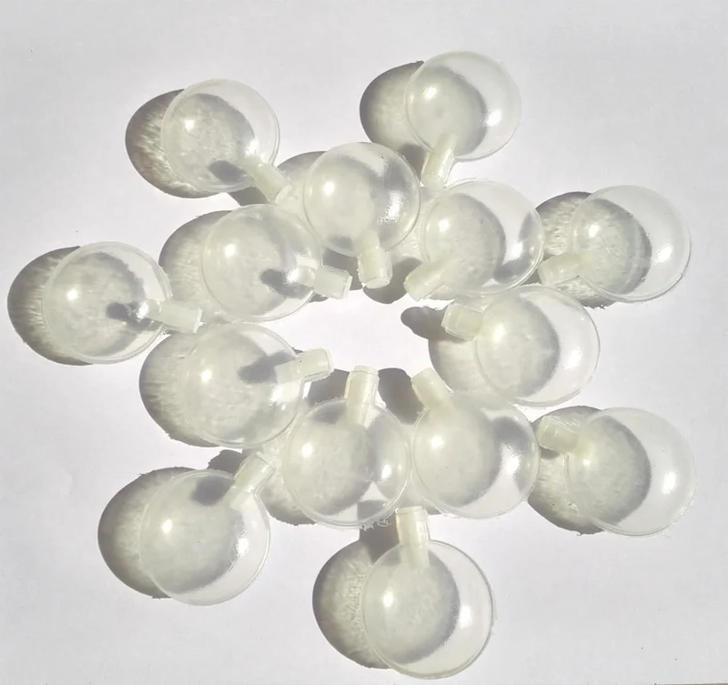 akoak 50 pcs 35 mm Juguete Squeakers Fit Repair perro Pet Baby Toys eléctrica de ruido Insert Sustitución