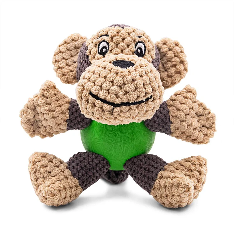 Juguete para perro Raffaelo, juguete de peluche, juguete de peluche para perro, juguete de masticar con espátula, limpieza de dientes para cachorros, perros pequeños y medianos