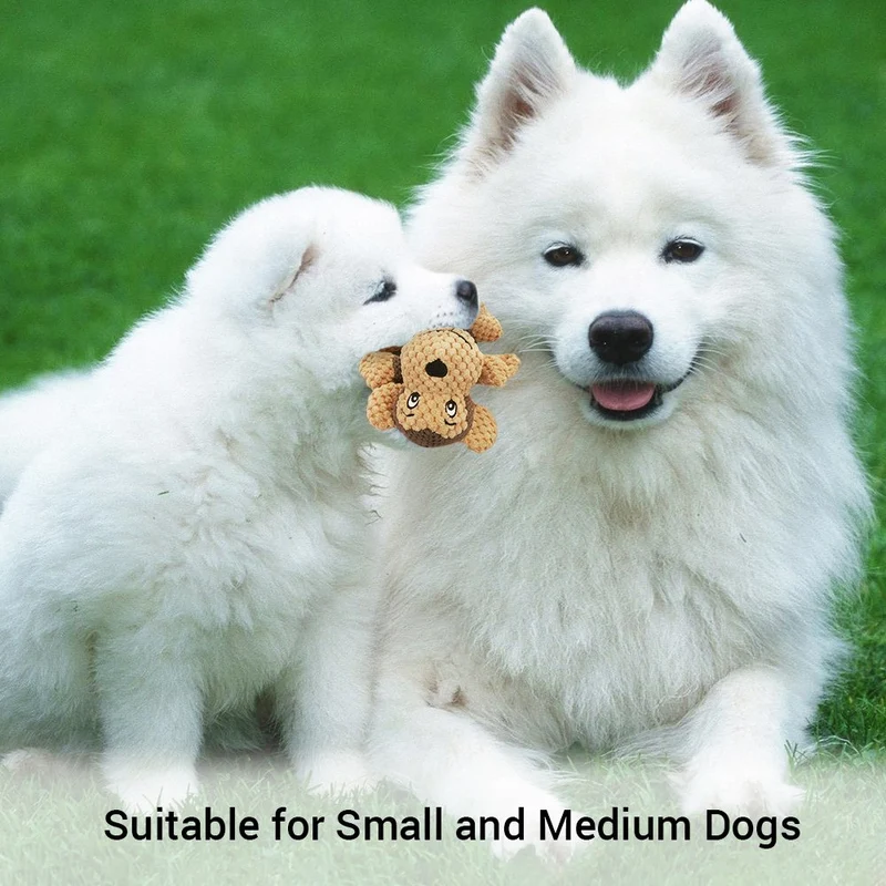 Juguete para perro Raffaelo, juguete de peluche, juguete de peluche para perro, juguete de masticar con espátula, limpieza de dientes para cachorros, perros pequeños y medianos