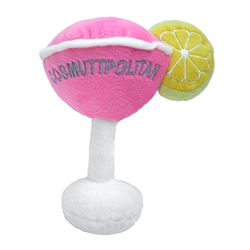 Haute Diggity Colección de Muttini Bar para Perro Único Squeaky Peluche Juguetes de Perro - Dogmestic e Impawted