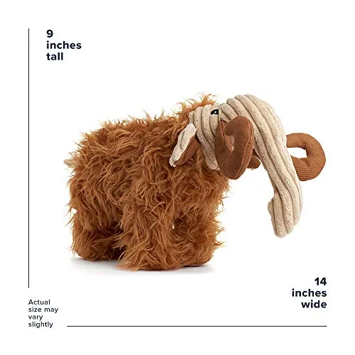 Rocco & Roxie - Peluche para perros - Bonitas formas de dinosaurio (elegir Brontosaurus, Triceratops, o T-Rex)