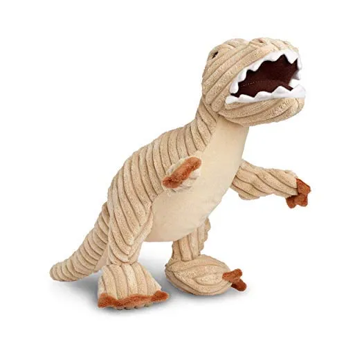 Rocco & Roxie - Peluche para perros - Bonitas formas de dinosaurio (elegir Brontosaurus, Triceratops, o T-Rex)
