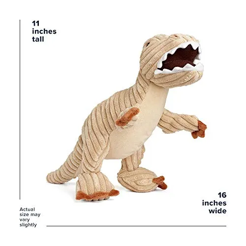 Rocco & Roxie - Peluche para perros - Bonitas formas de dinosaurio (elegir Brontosaurus, Triceratops, o T-Rex)