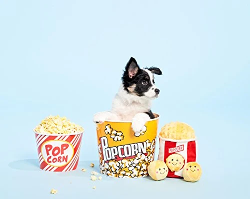 ZippyPaws Alimentos Buddies Burrow, interactivo Squeaky Ocultar y buscar peluche perro juguete