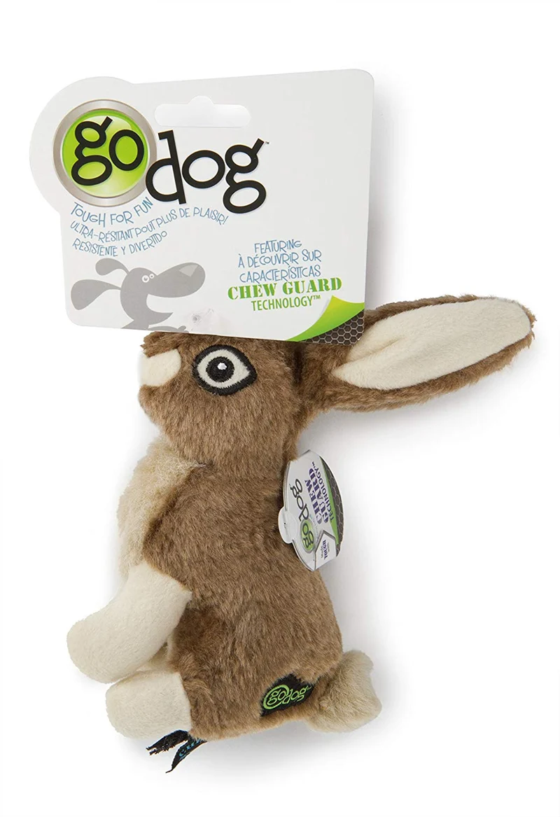 Juguete de vida silvestre con protector para masticar de goDog