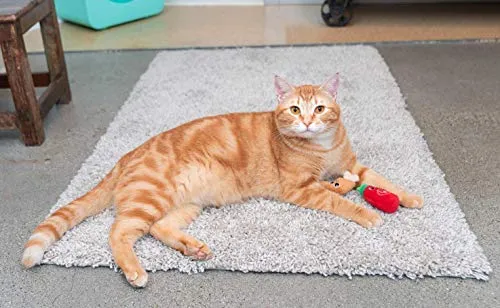Pet Craft Supply Funny Enticing Crinkle Pouncing Cuddling Chasing Catnip & Silvervine Juguetes interactivos de alivio del aburrimiento para gatos