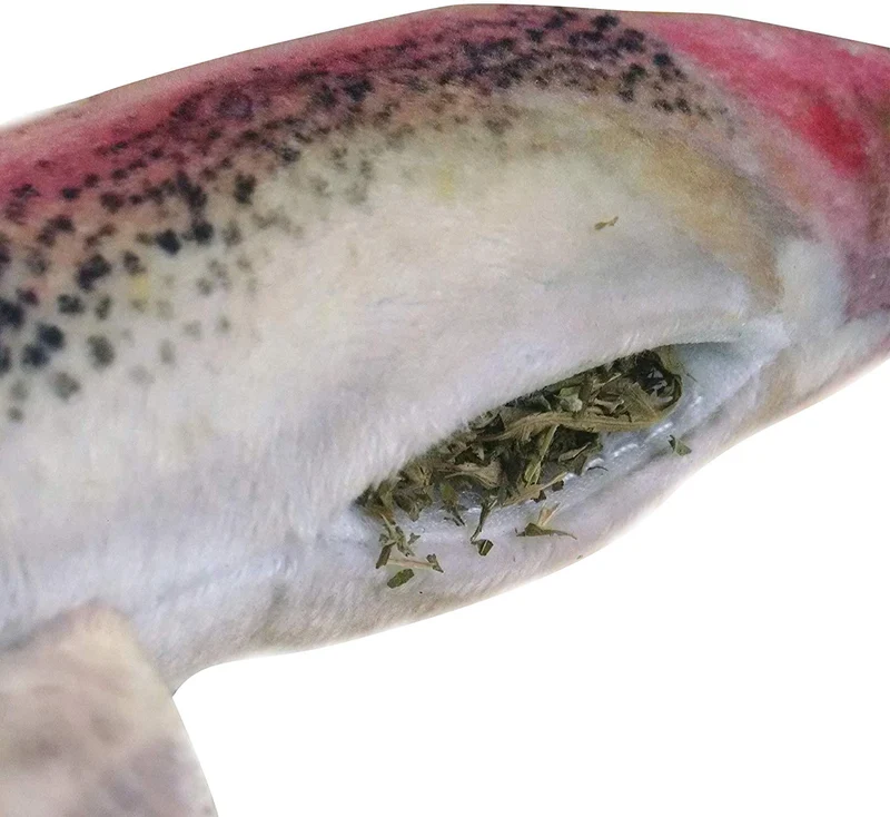 Meowijuana - Juguete para peces de gato rellenable