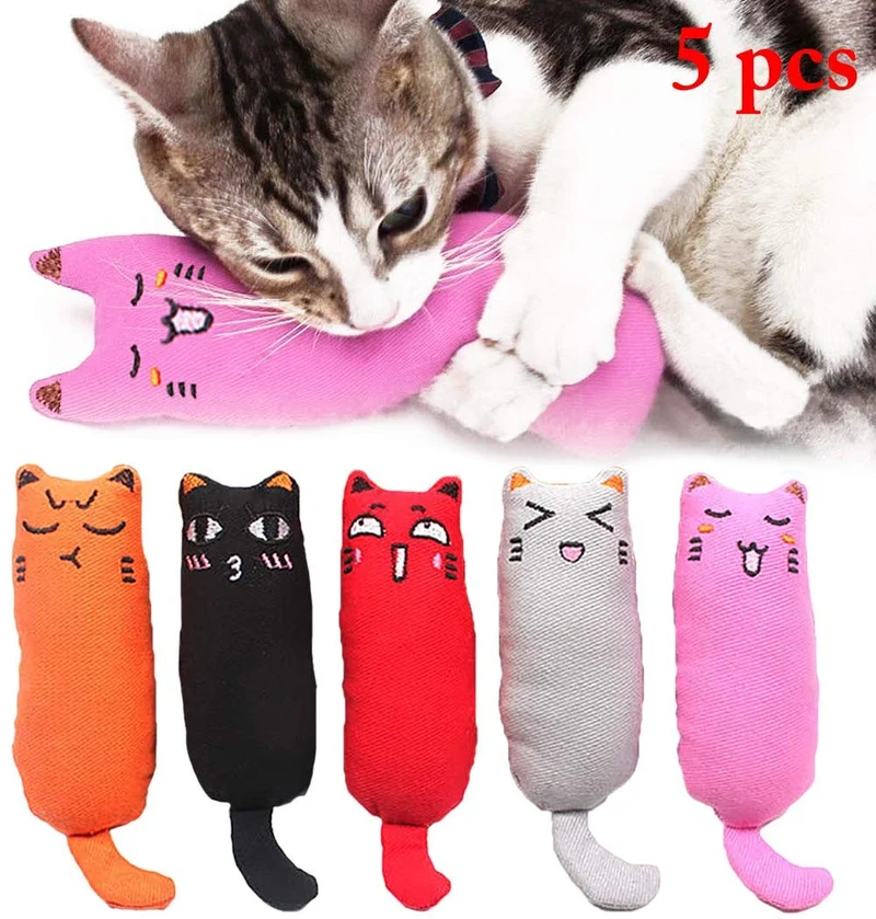 Legendog - Juguete para gatos, juguete para masticar, resistente a las mordidas, juguete para gatos, juguete para masticar con diseño de gato