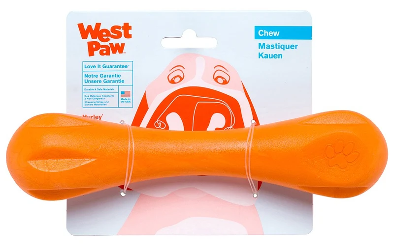 Juguete de hueso de perro, masticable West Paw Diseño Zogoflex Hurley, duro