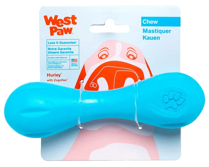 Juguete de hueso de perro, masticable West Paw Diseño Zogoflex Hurley, duro