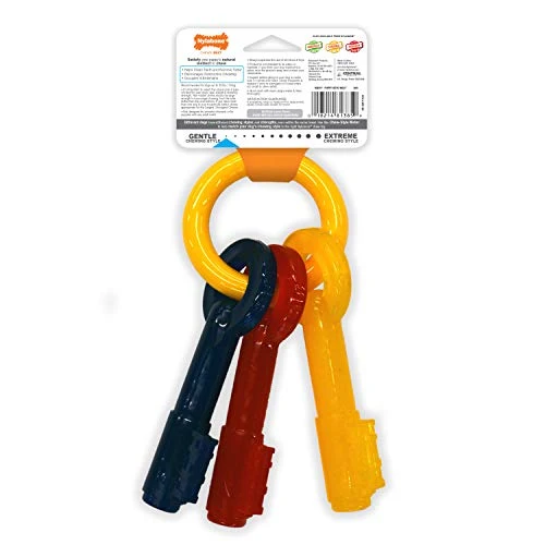 Nylabone Sólo para cachorros pequeños chupete pequeño de hueso, jueguete para masticar para cachorros