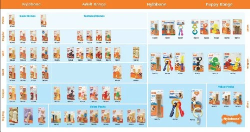 Nylabone Sólo para cachorros pequeños chupete pequeño de hueso, jueguete para masticar para cachorros