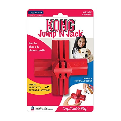 KONG Jump N Jack Dental Dog Toy