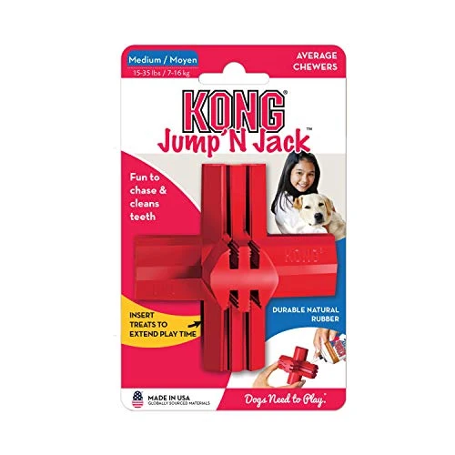 KONG Jump N Jack Dental Dog Toy
